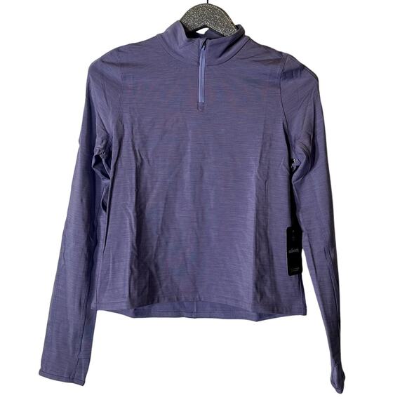 Allbirds Natural Run Mid Layer Merino Wool Blend Quarter Zip Pullover NEW - Picture 1 of 7